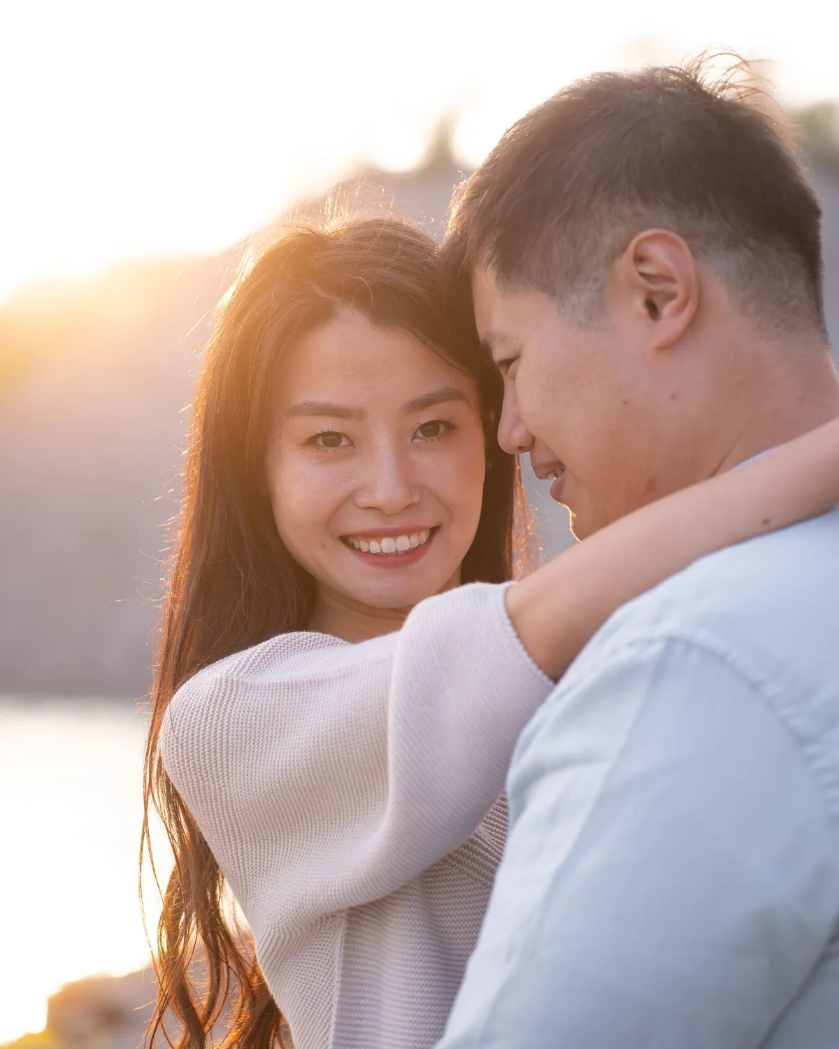 John & Gina — engagement session